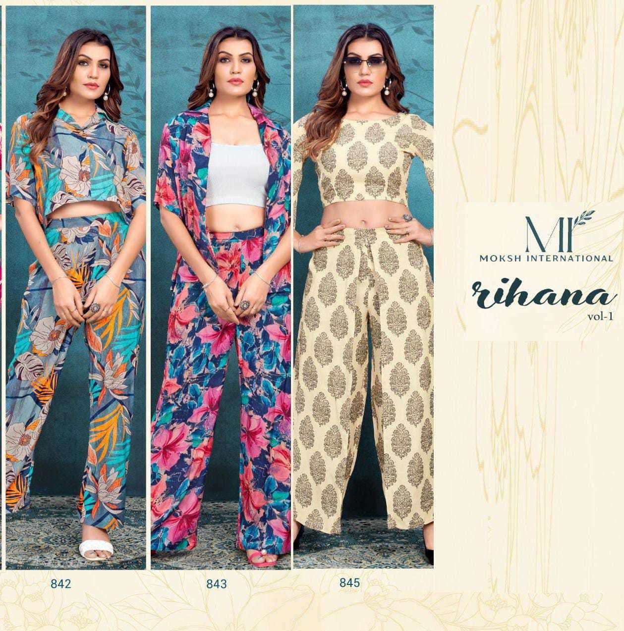 Moksh International Rihana Vol-1 Western wear wholesaler in surat