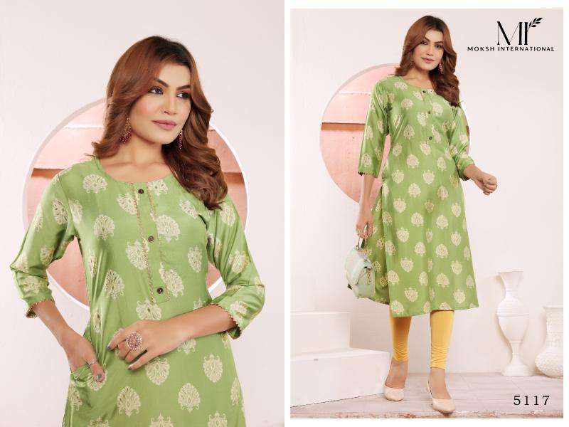 Moksh International Star Vol 2 Kurti exporters in Gujarat