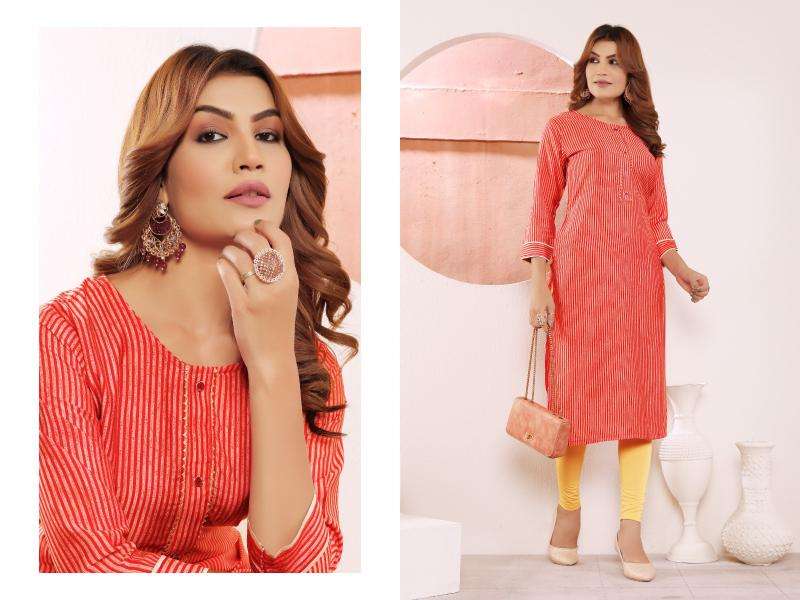 Moksh International Star Vol 2 Kurti exporters in Gujarat