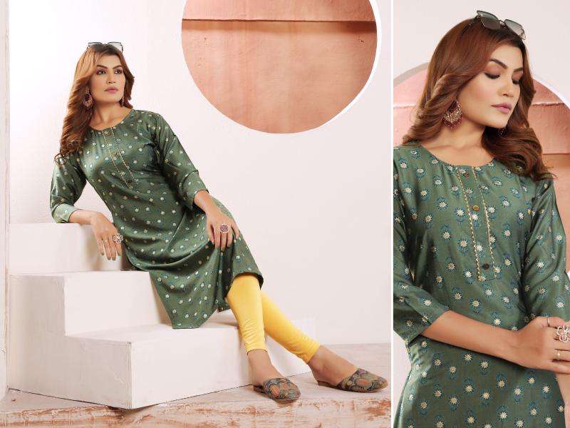 Moksh International Star Vol 2 Kurti exporters in Gujarat