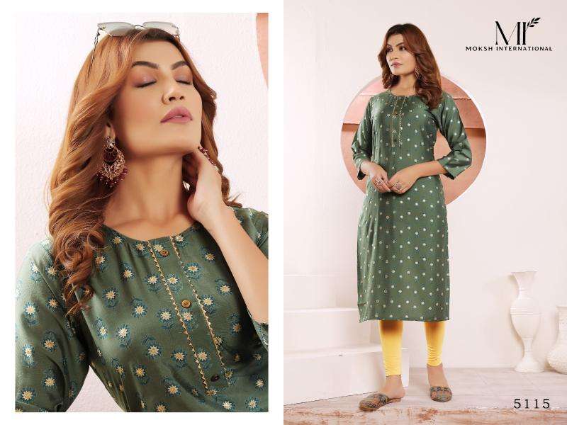 Moksh International Star Vol 2 Kurti exporters in Gujarat