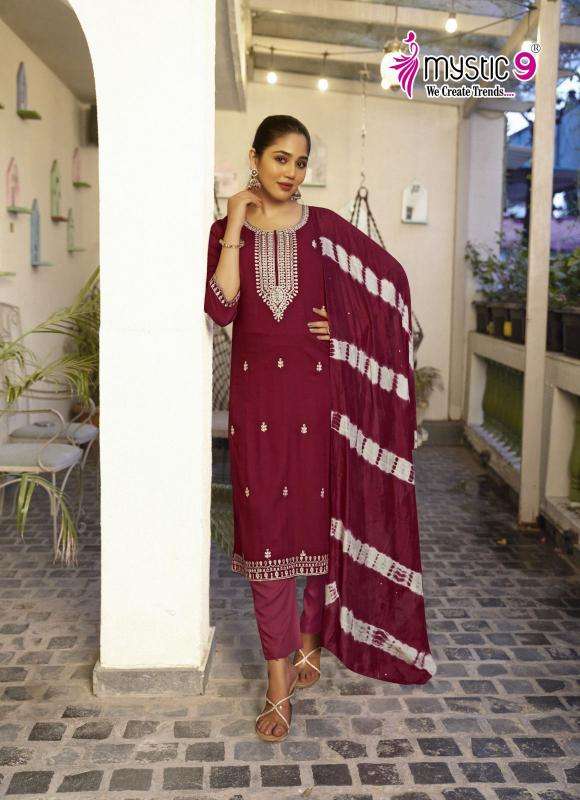 Mystic 9 Shilpa Vol 1 Long Kurtis in Hyderabad