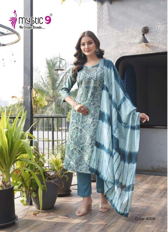 Mystic9 Sabri Vol-4 Surat Kurti wholesale suppliers