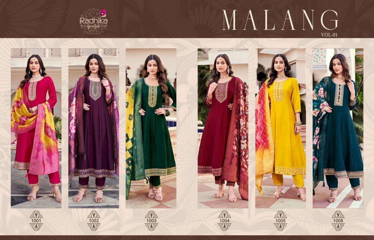 Radhika Malang Vol 1 Latest kurti collection in Hyderabad