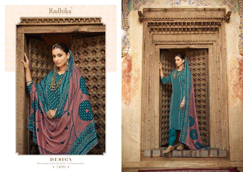 Radhika Sumyra Bandhej Dress material suppliers in Mumbai