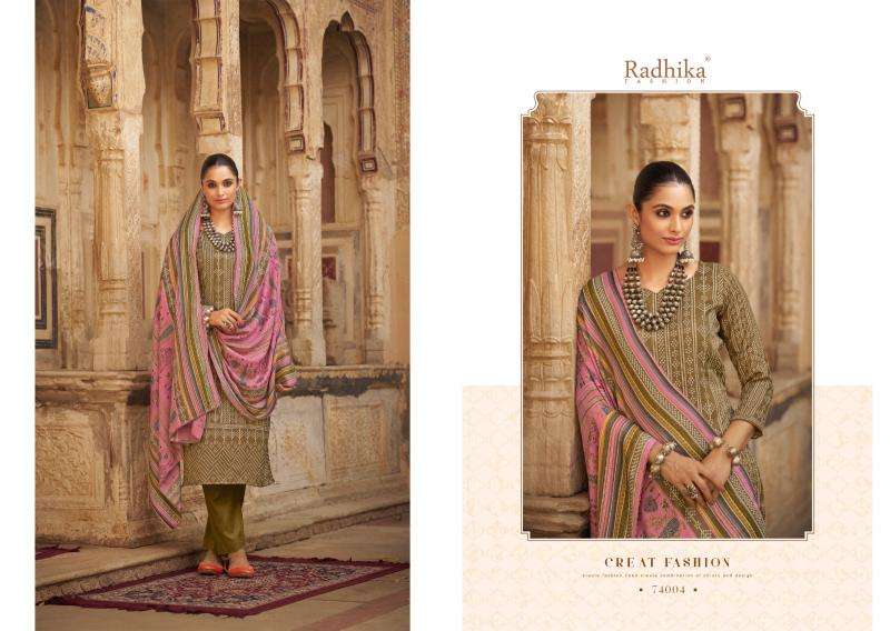 Radhika Sumyra Bandhej Dress material suppliers in Mumbai