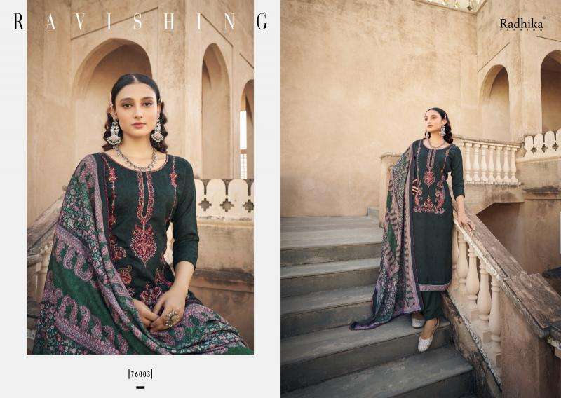 Radhika Sumyra Kashmiri Shawala Vol 2 Unstitched dress material in Gujarat