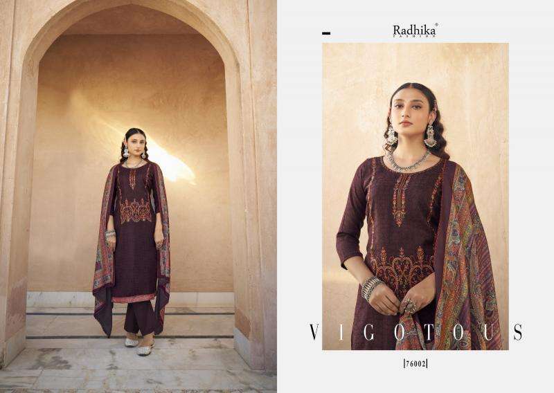 Radhika Sumyra Kashmiri Shawala Vol 2 Unstitched dress material in Gujarat