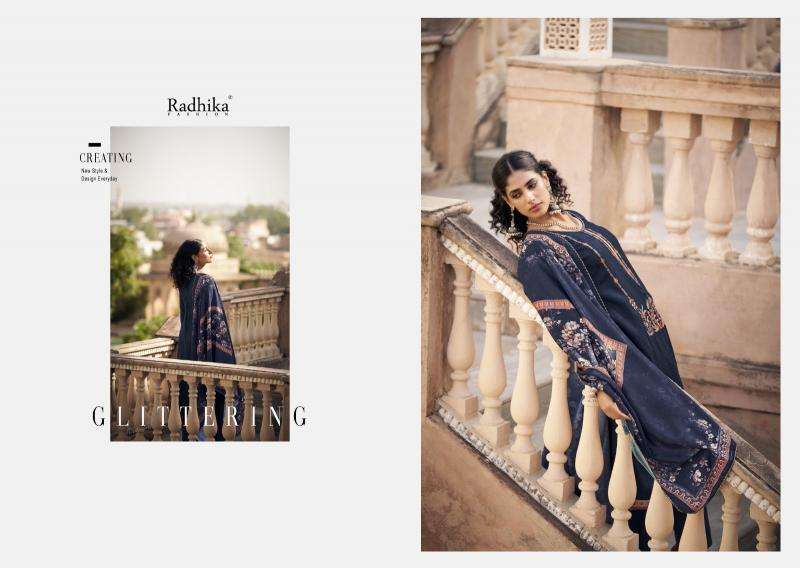 Radhika Sumyra Kashmiri Shawala Vol 2 Unstitched dress material in Gujarat