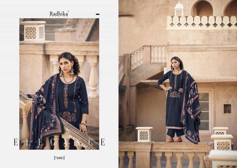 Radhika Sumyra Kashmiri Shawala Vol 2 Unstitched dress material in Gujarat