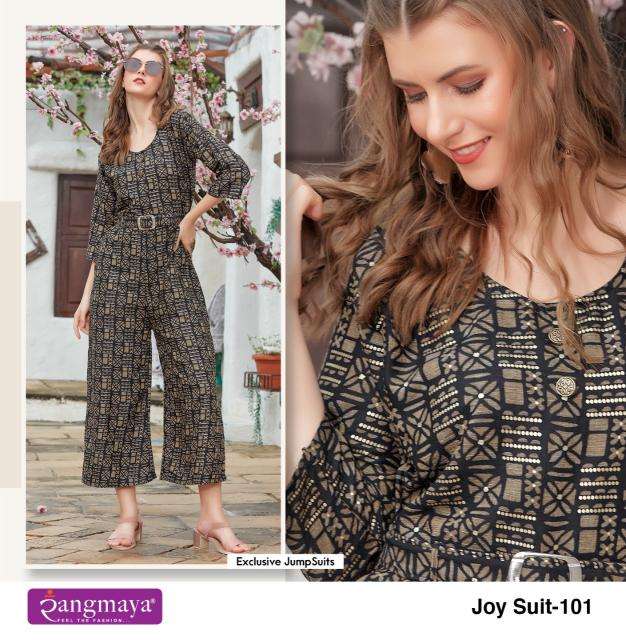 Rangmaya Joy suit Western Jum Suit wholesale suppliers