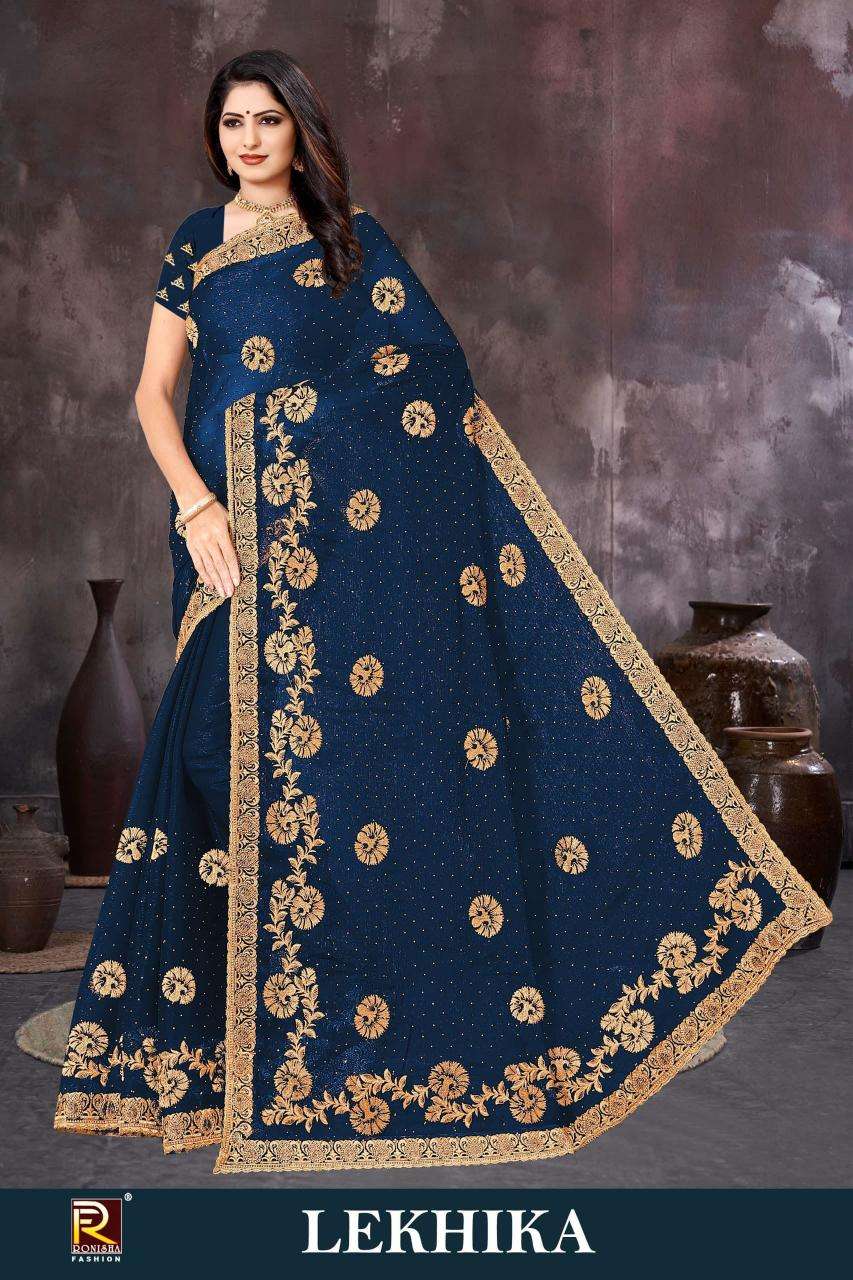 Ronisha Lekhika Wholesale saree market in Ahmedabad