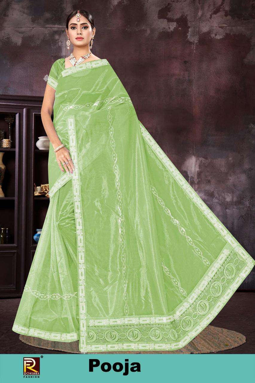 Ronisha Pooja Wholesale saree market in India