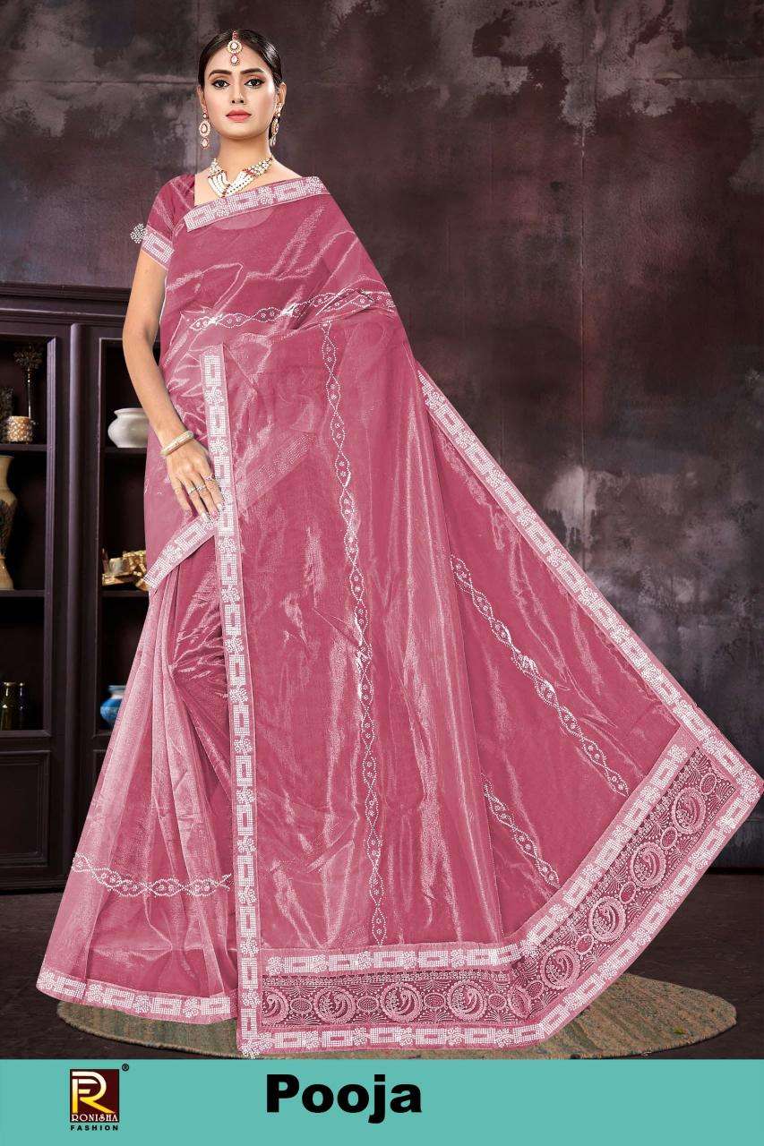 Ronisha Pooja Wholesale saree market in India