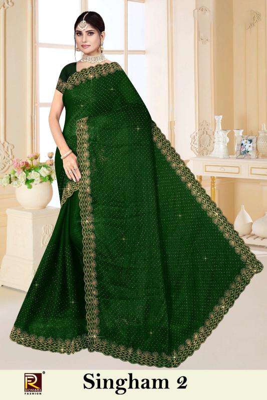 Ronisha Singham Vol 2 Wholesale Saree Market in Ahemadabad