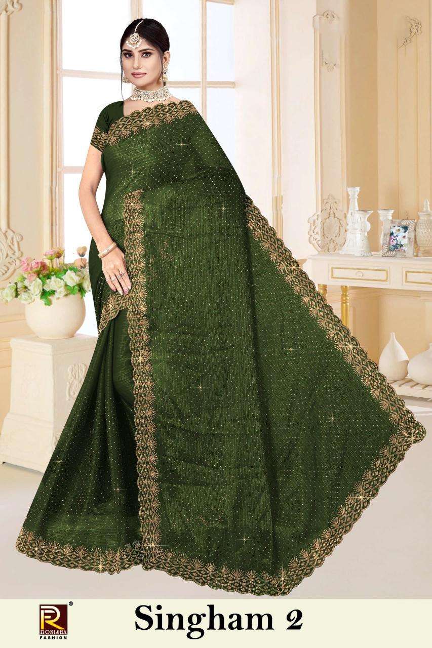 Ronisha Singham Vol 2 Wholesale Saree Market in Ahemadabad