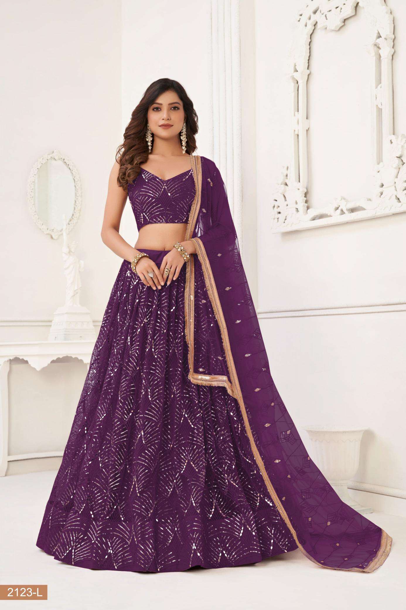 Sabella 2123 JKLMN lehenga Choli suppliers in Ahmedabad