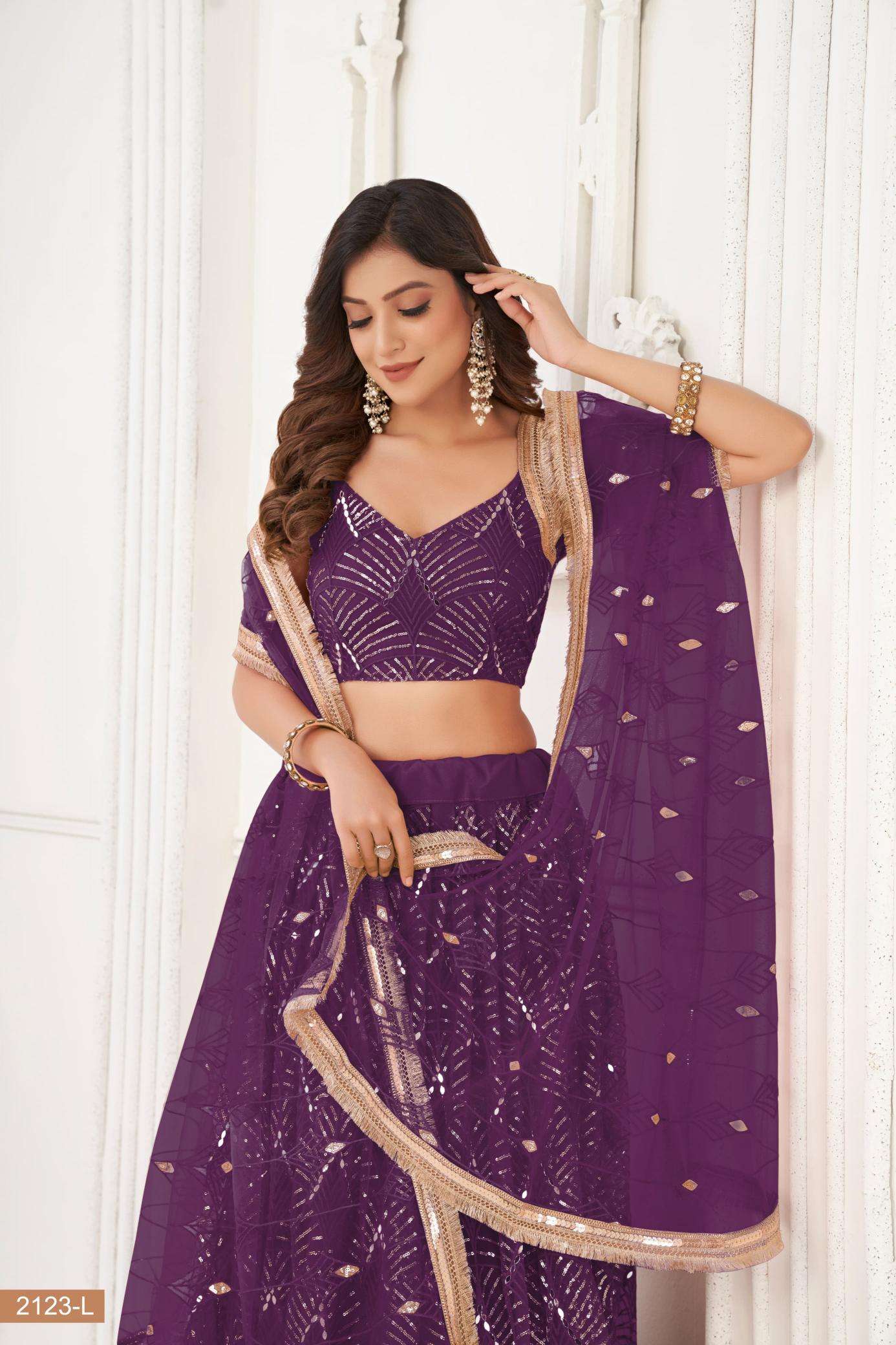 Sabella 2123 JKLMN lehenga Choli suppliers in Ahmedabad