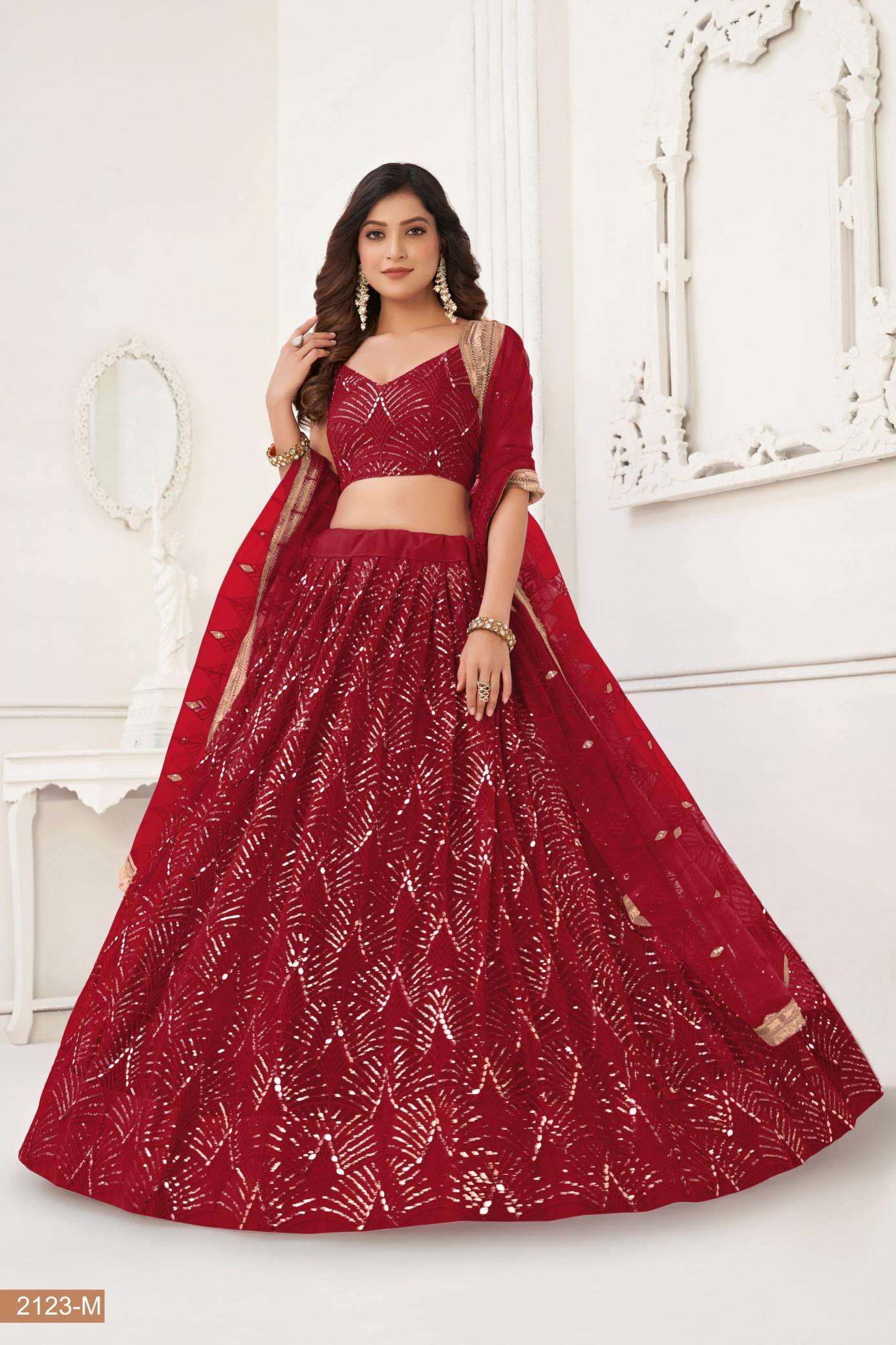 Sabella 2123 JKLMN lehenga Choli suppliers in Ahmedabad