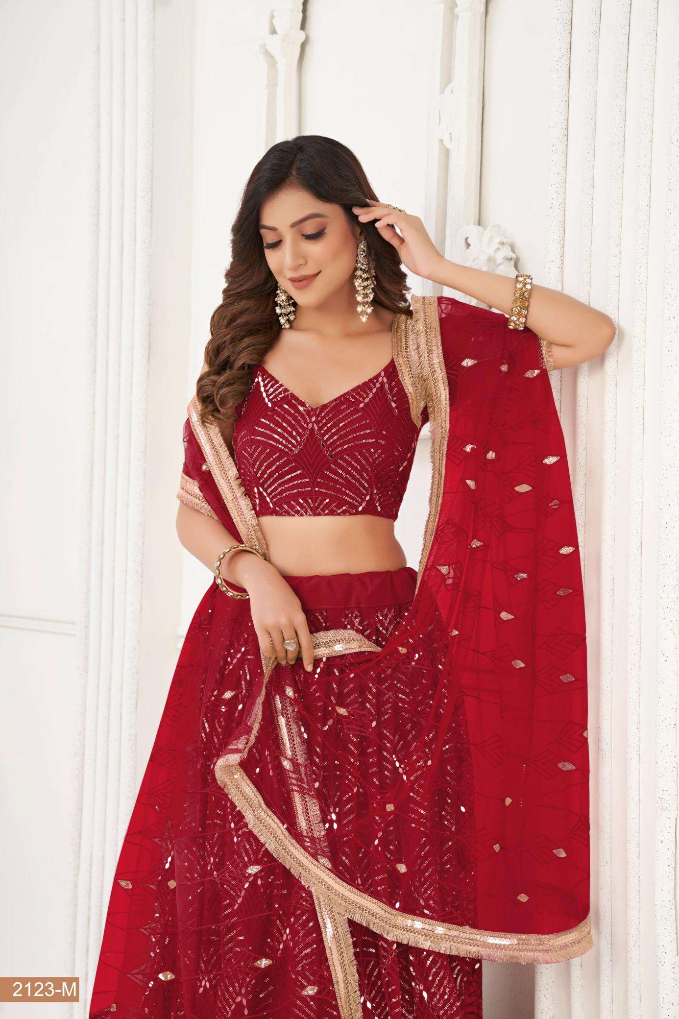 Sabella 2123 JKLMN lehenga Choli suppliers in Ahmedabad