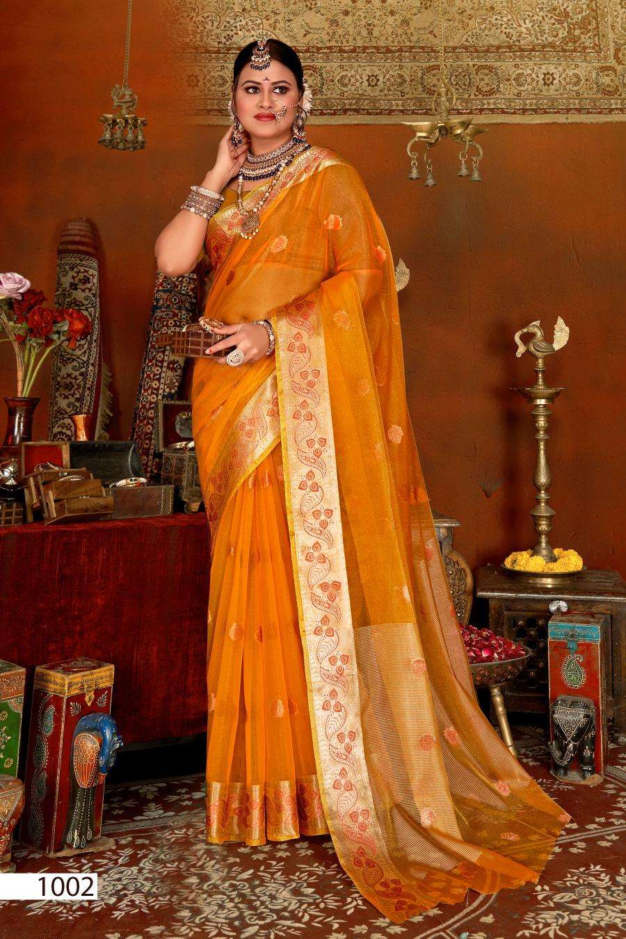 Saroj Irikaa silk vol.3 Saree Wholesale Market