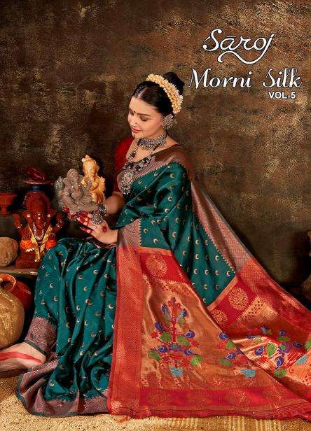 Saroj Morni silk vol.5 affordable Indian Sarees