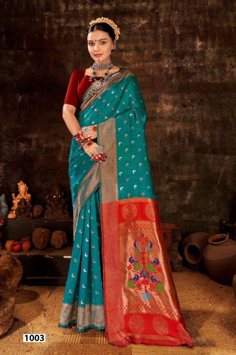 Saroj Morni silk vol.5 affordable Indian Sarees