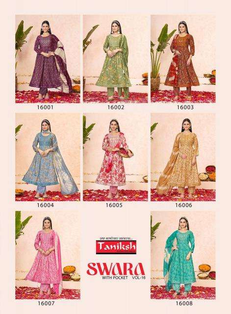 Taniksh Swara Vol 16 Kurti exporters in India