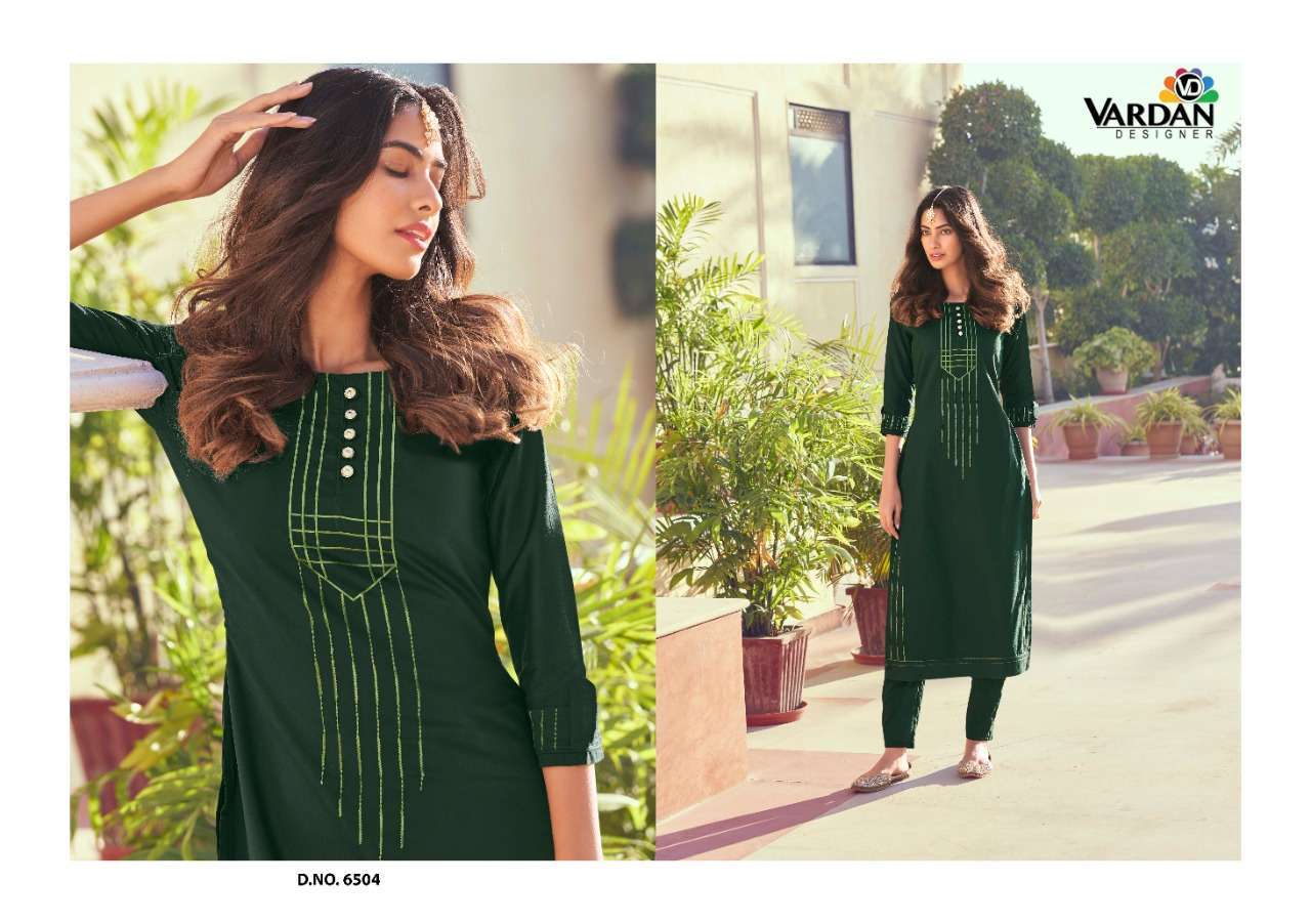 Vardan Designer RAAHAT Vol 1 Fashion Kurtis online