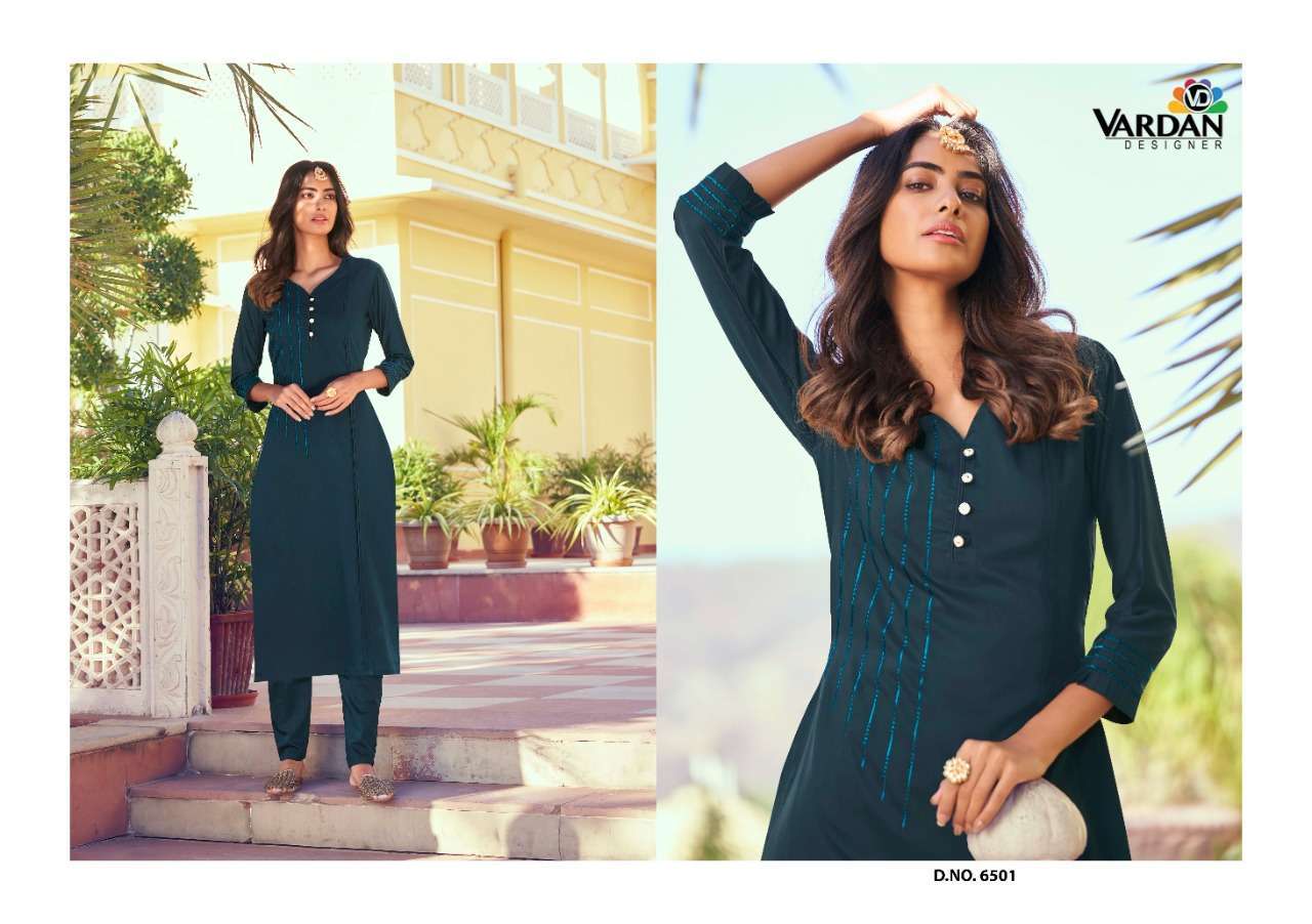 Vardan Designer RAAHAT Vol 1 Fashion Kurtis online