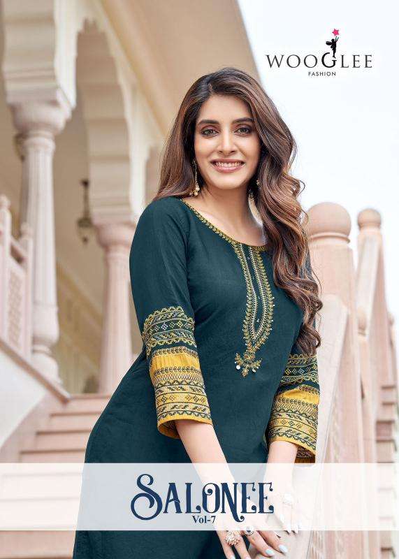 WOOGLEE Salonee Vol 7 Wholesale Kurti suppliers in India