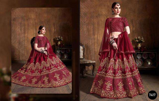 Zeel Cultural Vol 1 Wedding Lehenga Choli supplier in Kolkata