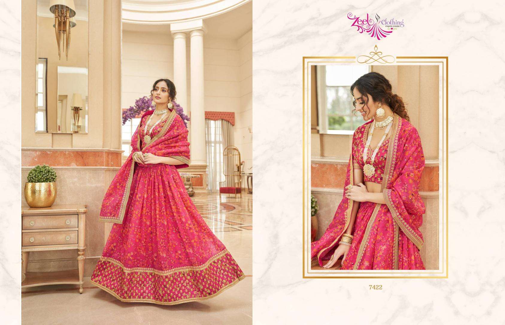 Zeel Cultural Vol 2 lehenga Choli distributors in ahmedabad