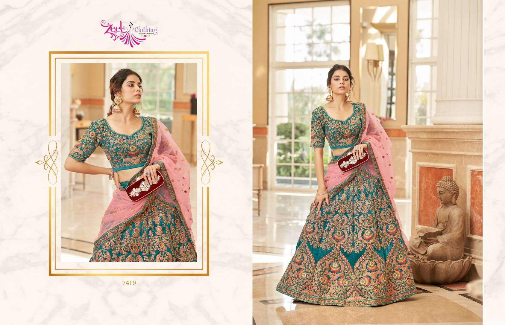 Zeel Cultural Vol 2 lehenga Choli distributors in ahmedabad