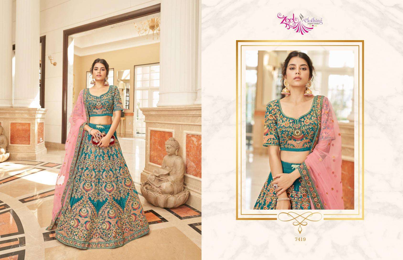 Zeel Cultural Vol 2 lehenga Choli distributors in ahmedabad