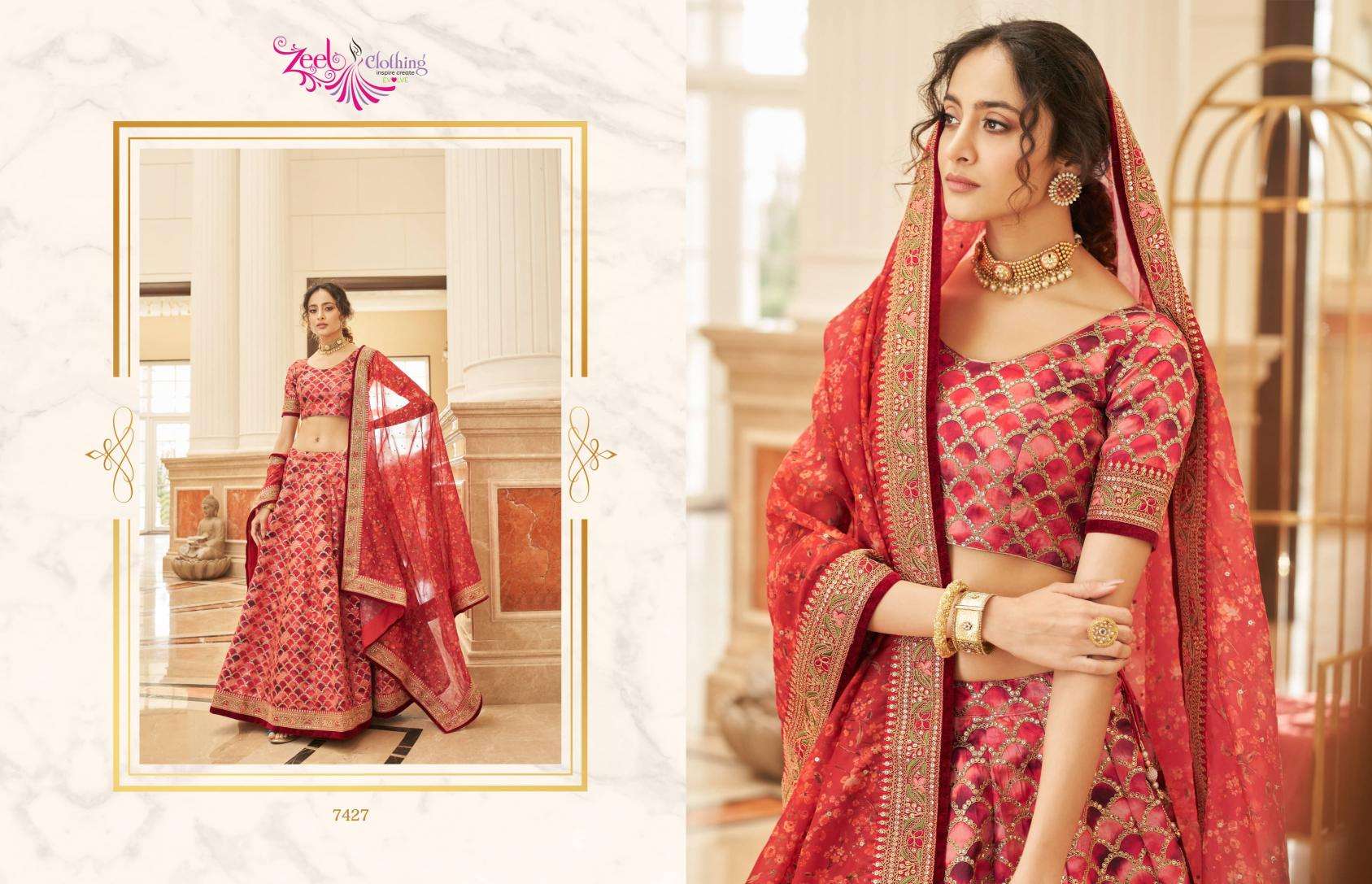 Zeel Cultural Vol 2 lehenga Choli distributors in ahmedabad