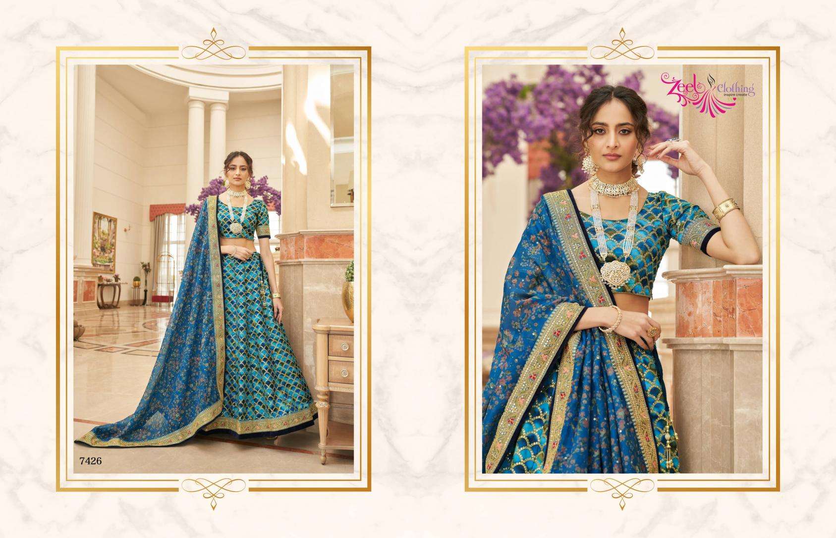 Zeel Cultural Vol 2 lehenga Choli distributors in ahmedabad