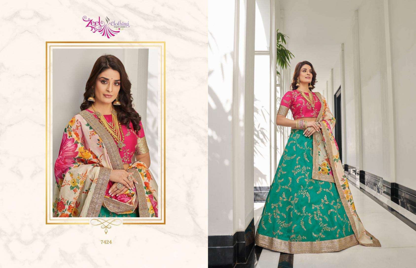 Zeel Cultural Vol 2 lehenga Choli distributors in ahmedabad