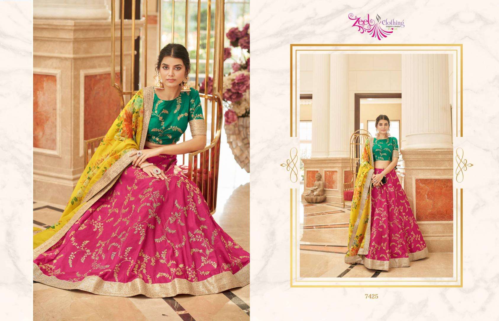 Zeel Cultural Vol 2 lehenga Choli distributors in ahmedabad