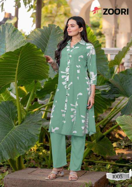 Zoori Alexa Vol 2 co ord set Latest Indian Kurti designs