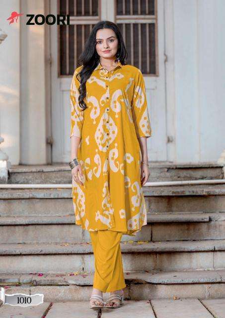 Zoori Alexa Vol 2 co ord set Latest Indian Kurti designs