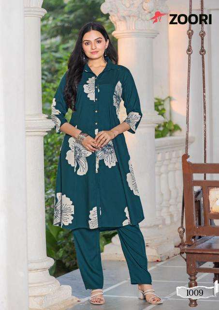 Zoori Alexa Vol 2 co ord set Latest Indian Kurti designs