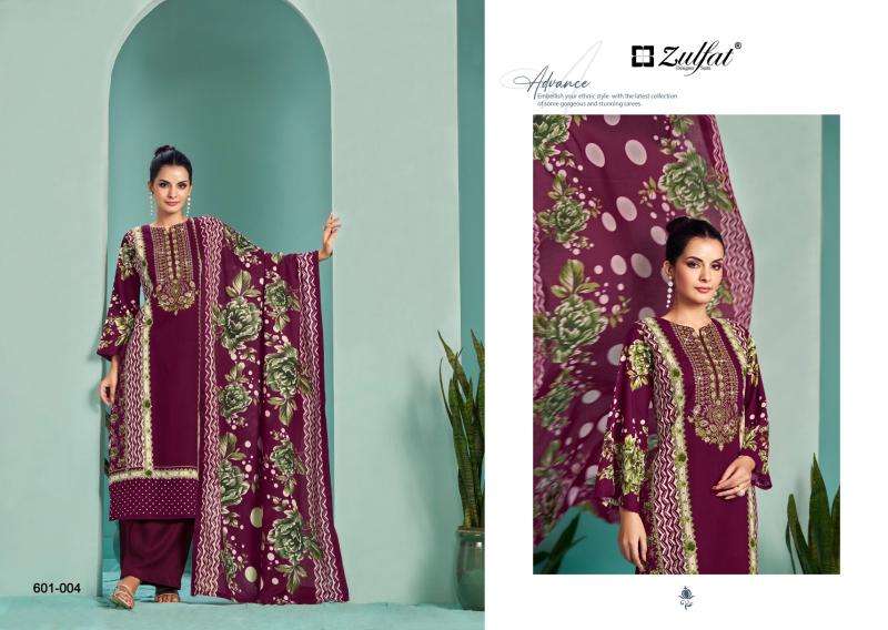 Zulfat Ruhani Designer dress material wholesalers