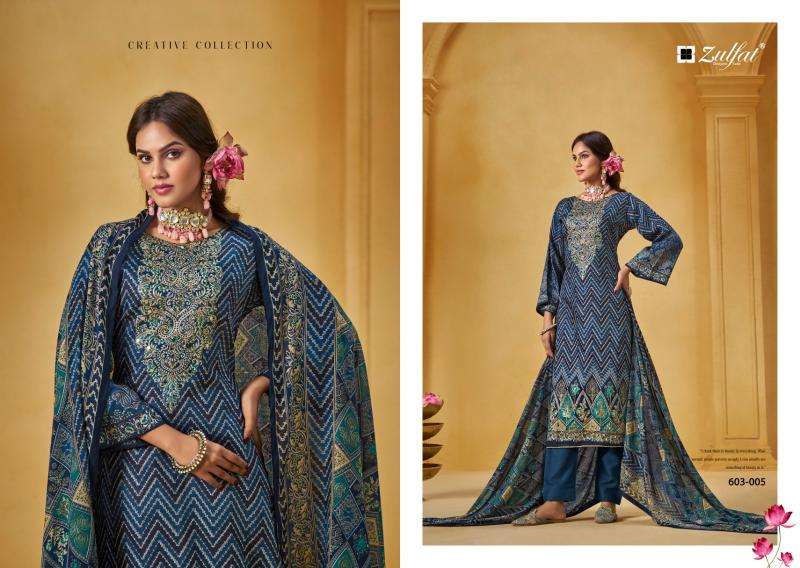  Zulfat Sajni Vol 3 Wholesale dress material suppliers in India