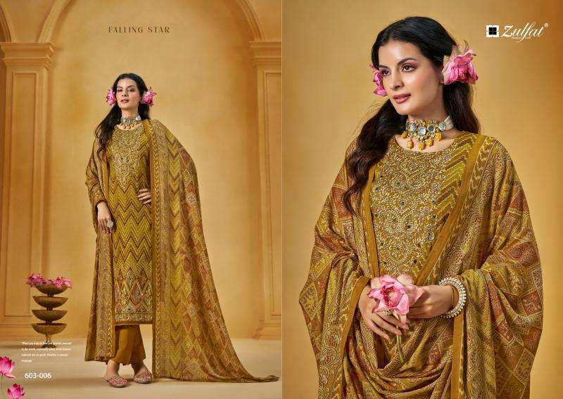  Zulfat Sajni Vol 3 Wholesale dress material suppliers in India