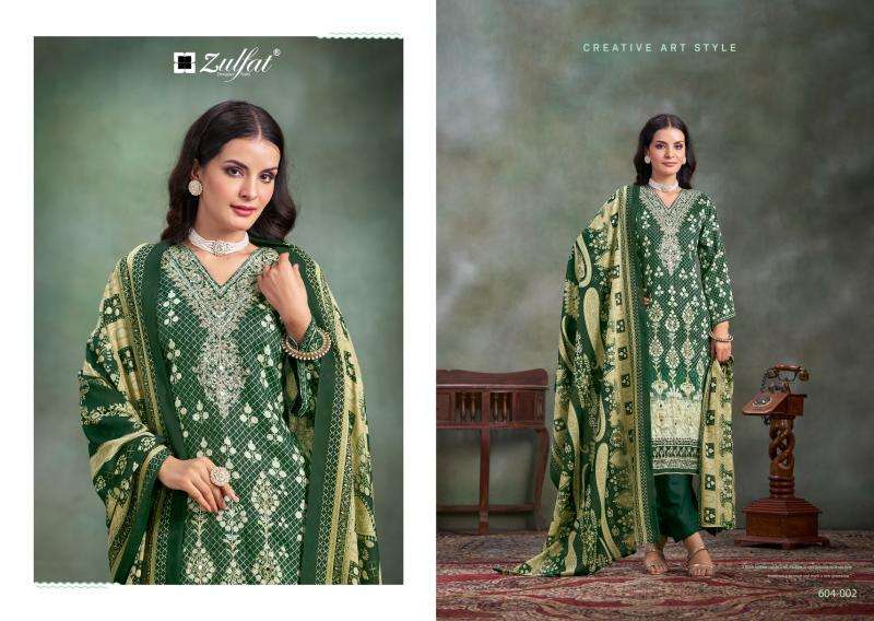 Zulfat Sangini Vol 3 Designer dress materials wholesale