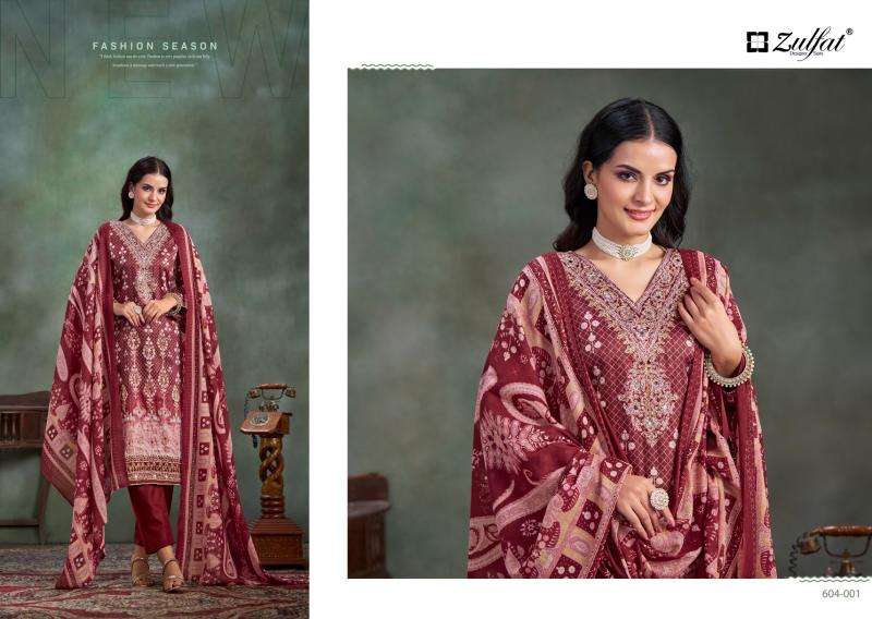 Zulfat Sangini Vol 3 Designer dress materials wholesale