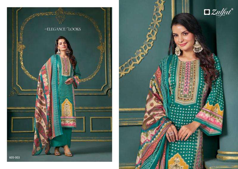 Zulfat Tisha Designer dress materials