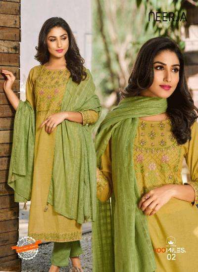 100 Miles Neerja Surat kurti wholesalers online