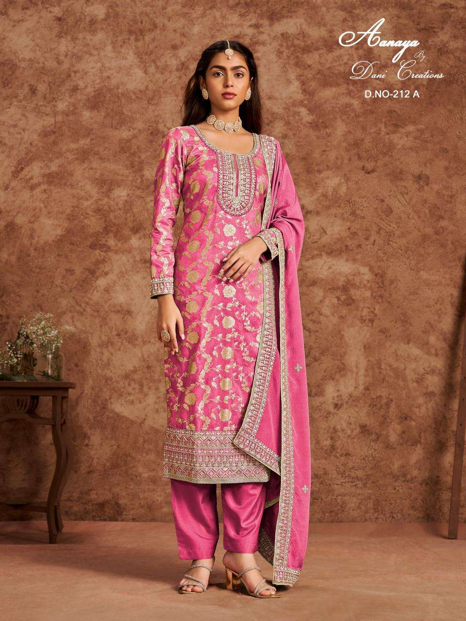 Aanaya Vol 212 Pakistani lawn suits wholesale in Heydrabad